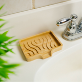 Bamboo Switch - Bamboo Soap Lift Dish | Wavy | Soap Bestseller