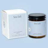 Fontana Candle Co. - Sea Salt Essential Oil Beeswax Jar Candle: Non-Toxic