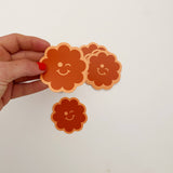Handpicked Goods - Smiley Flower Sticker