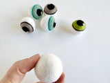 Wool Jamboree - Felt Eye Ball Cat Toys