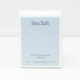 Fontana Candle Co. - Sea Salt Essential Oil Beeswax Jar Candle: Non-Toxic