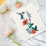 Ecologie - Hummingbird Floral Swedish Dishcloth