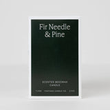 Fontana Candle Co. - Fir & Pine Essential Oil Beeswax Jar Candle: Non-Toxic