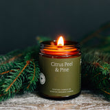 Fontana Candle Co. - Citrus Peel & Pine Beeswax & Essential Oil Jar Candle