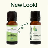 Plant Therapy - Organic Lemongrass Essential Oil 10 mL