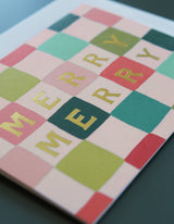 Idlewild Co. - Merry Merry Checks Holiday Greeting Card