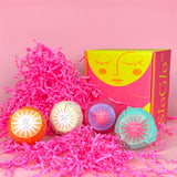 SloGlo - Handmade Bath Bomb Spa & Self Care Gift Set