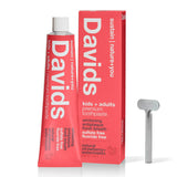 Davids Natural Toothpaste - Kids+Adults Strawberry Watermelon
