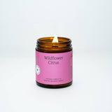 Fontana Candle Co. - Wildflower Citrus Essential Oil Natural Beeswax Jar Candle