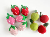 Wool Jamboree - Wool Strawberry Cat Toy