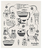 Ecologie - Purr Party Swedish Dishcloth