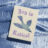 Bromstad Printing Co. - Joy is Radical - Risograph Greeting Card