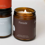 Fontana Candle Co. - Fireside Essential Oil Beeswax Jar Candle: Non-Toxic