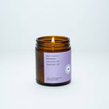 Fontana Candle Co. - Lavender Essential Oil Beeswax Wooden Wick Jar Candle