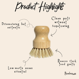 Bamboo Switch - Bamboo Pot Scrubber | Kitchen
