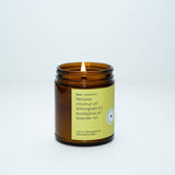 Fontana Candle Co. - Lemongrass Eucalyptus Essential Oil Beeswax Jar Candle