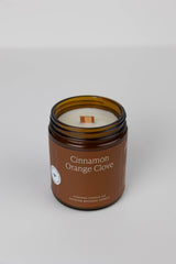 Fontana Candle Co. - Cinnamon Orange Clove Essential Oil Beeswax Jar Candle