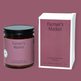 Fontana Candle Co. - Farmer's Market Essential Oil Beeswax Jar Candle: Non-Toxic