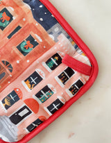 Idlewild Co. - Rockefeller Cotton Oven Mitt + Pot Holder Set