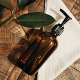 Amber Glass Bottle