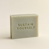 Sustain Yourself - Unscented Green Clay Vegan Body Bar Soap
