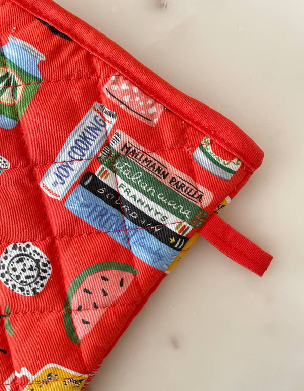 Idlewild Co. - Kitchen Shelf Cotton Oven Mitt + Pot Holder Set