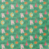 Red Cap Cards - Christmas Poodle Holiday Wrapping Paper