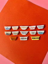 Dainty Comet - Handmade Clay Pyrex Magnets