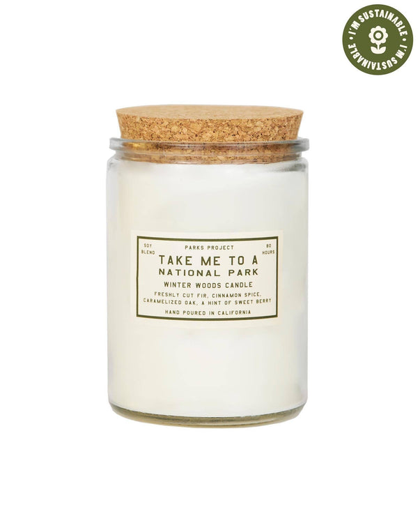 Parks Project - Take Me to the Parks Winter Woods Candle