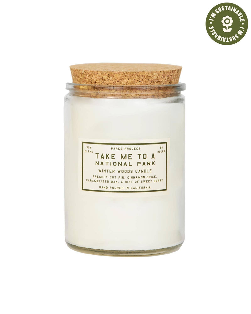 Parks Project - Take Me to the Parks Winter Woods Candle