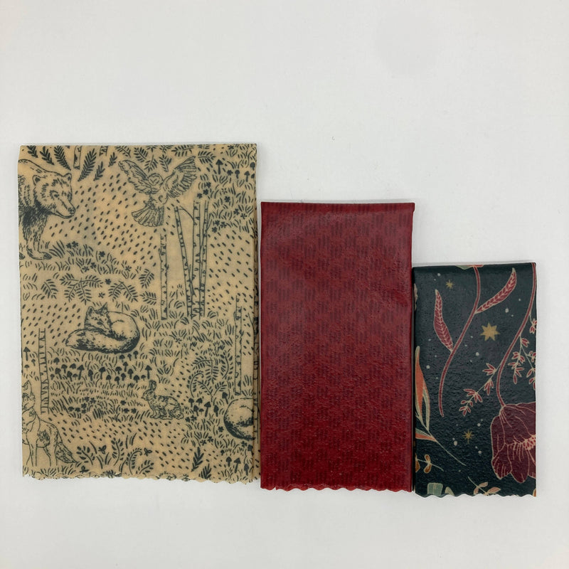 Shor - Beeswax Wrap Starter Set - Wildwood