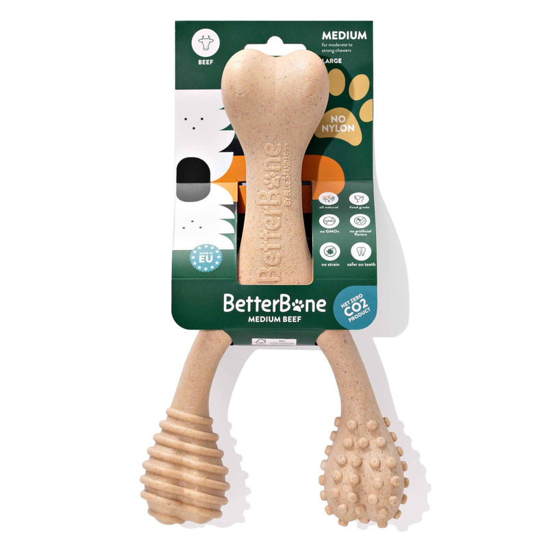 BetterBone Medium All-Natural Sustainable Chew Toy - For Small Dogs