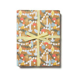 Red Cap Cards - Christmas Elves Holiday Wrapping Paper