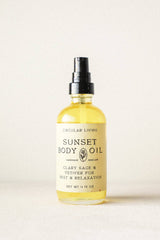 Circular Living - Sunset Body Oil, Clary Sage & Vetiver