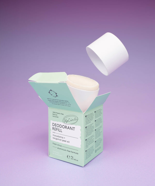 UpCircle USA - New! Plastic Free Deodorant Refills - Macadamia + Bergamot