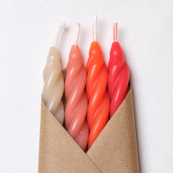 Cave Glow Studio - Gathering Beeswax Candles Set of 4