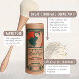 LULU ORGANICS - Patchouli and Amber Hair Powder Shampoo 4oz