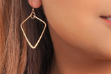 Forai - Hammered Diamond Earrings