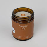 Fontana Candle Co. - Pumpkin Pie Essential Oil Beeswax Jar Candle: Non-Toxic