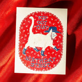 Bromstad Printing Co. - Birthday Strut - Risograph Card