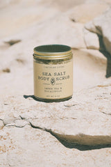 Circular Living - Sea Salt Body Scrub, Green Tea & Eucalyptus