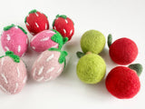 Wool Jamboree - Wool Strawberry Cat Toy