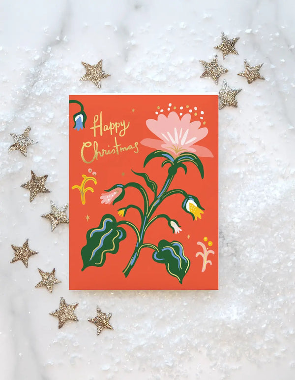 Idlewild Co. - Holiday Flower Greeting Card