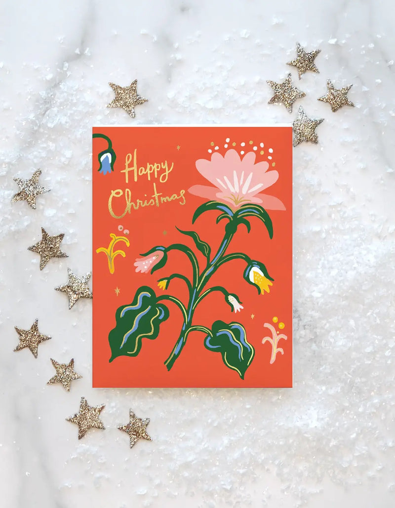 Idlewild Co. - Holiday Flower Greeting Card