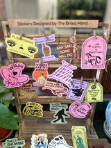 Brass Earth - I See Poetry In Everything Vinyl Sticker