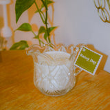 Rainy Day Collective Candles in Vintage Vessels - (BCC) Black Cardamom & Cream