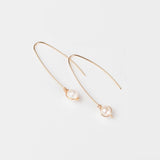 Forai - Rana Pearl Threader Earrings