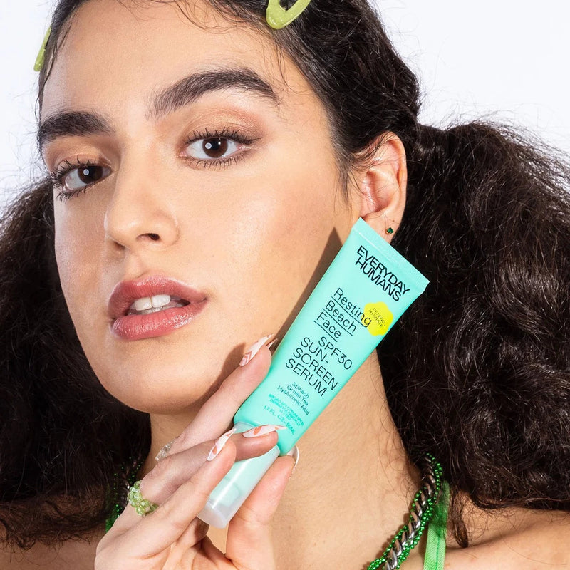 Everyday Humans - Resting Beach Face SPF30 Sunscreen Serum (Derm Tested)