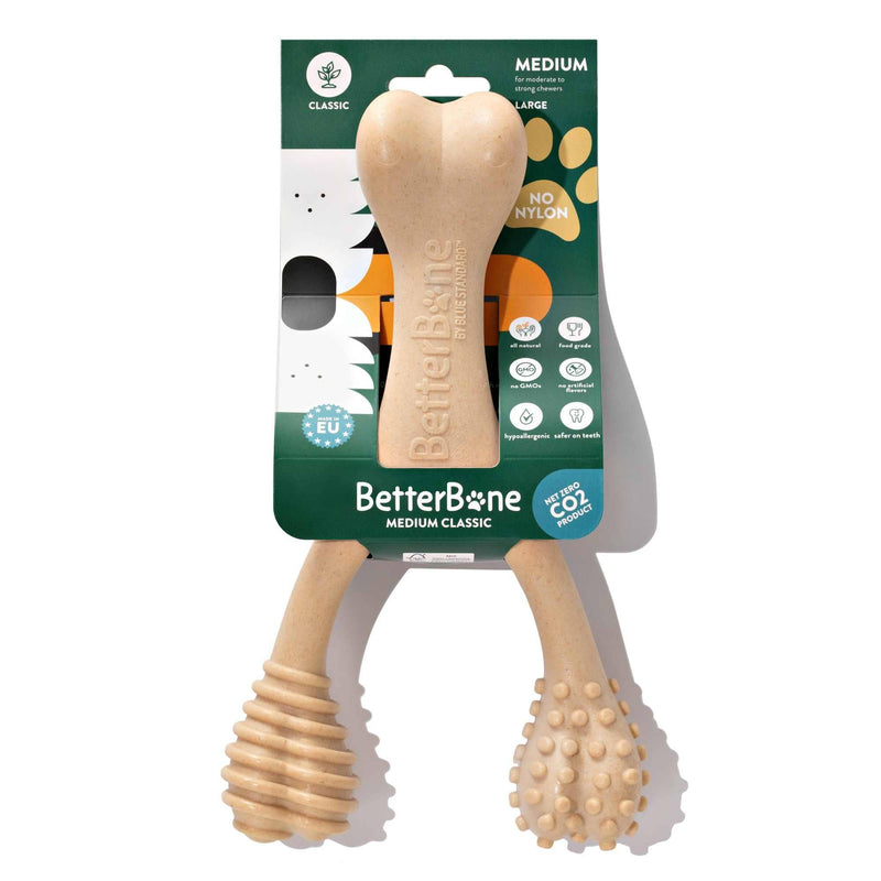 BetterBone Medium All-Natural Sustainable Chew Toy - For Small Dogs