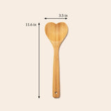 Bamboo Switch - Bamboo Heart Serving Spoon | Love Themed